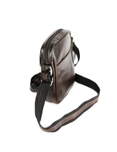 Listonoszka męska mała - gnieciony brąz