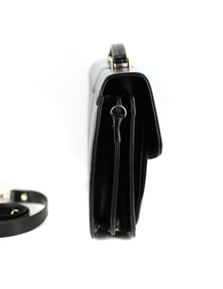 Teczka mała 2-komorowa mała - czarna