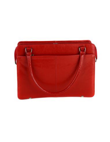 505 Teczka damska laptop exclusive - czerwony