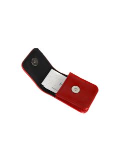 Etui na wizytówki - czerwone