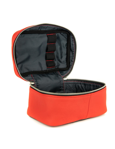 Kosmetyczka kuferek - malina