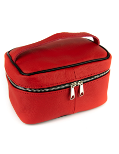 Kosmetyczka kuferek - malina