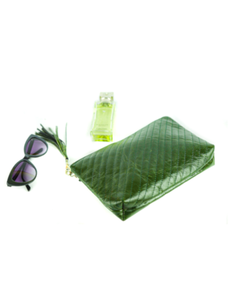 Kosmetyczka prostokąt - żabi skrzek