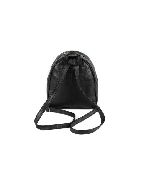 Plecak okrągły - czarny