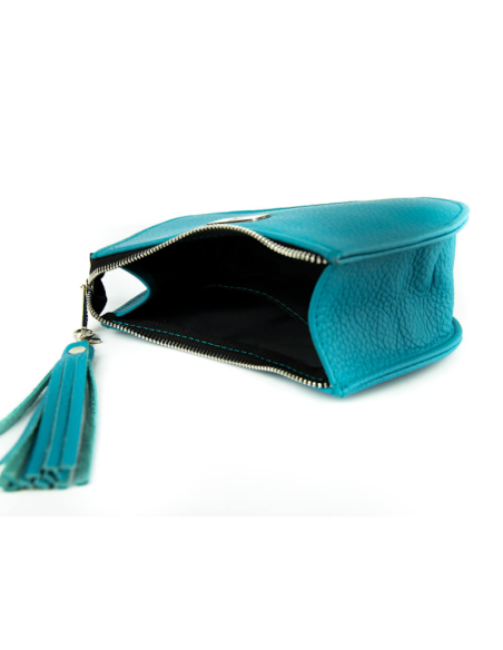 Kosmetyczka księżyc - turkus