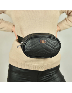 Skórzana Nerko-torebka-czarna-Producent Galskór-franczesko.pl