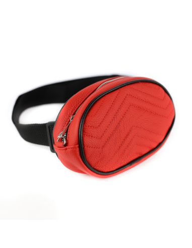 Skórzana Nerko-torebka-czerwona-Producent Galskór-franczesko.pl