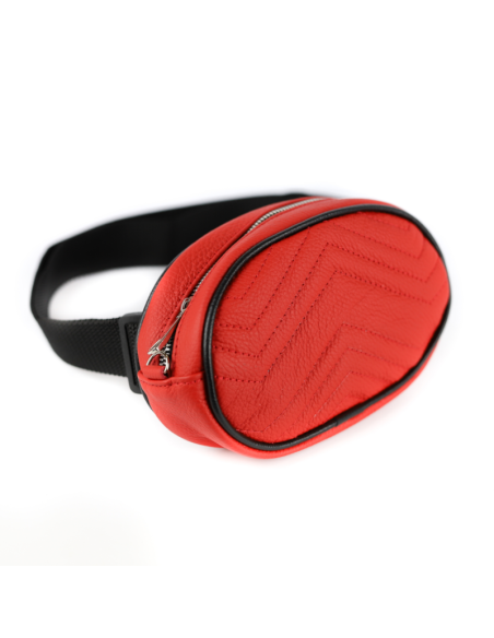 Skórzana Nerko-torebka-czerwona-Producent Galskór-franczesko.pl