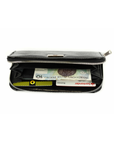 Portfel skórzany Korona - croc CML 2