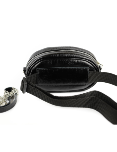 Skórzana Nerko-torebka-czarny croc. -Producent Galskór-franczesko.pl 2