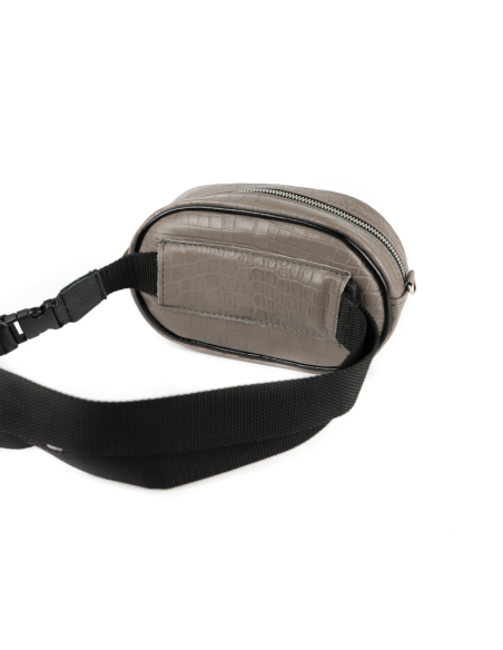 Skórzana Nerko-torebka-szary croc. -Producent Galskór-franczesko.pl