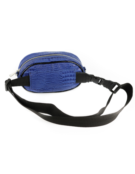 Skórzana Nerko-torebka-croc.granat -Producent Galskór-franczesko.pl