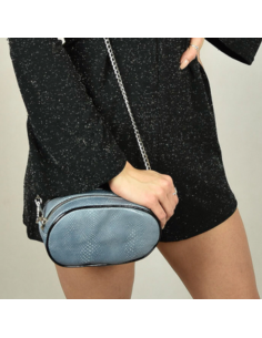 Skórzana Nerko-torebka-błękitnaJ-Producent Galskór-franczesko.pl