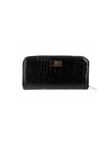 Portfel skórzany Korona - czarny CDL