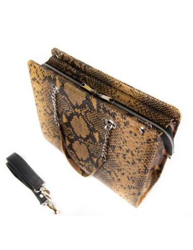 T-02-TOREBKA-Z-OCZKAMI-WĄŻ-JASNY-BRĄZ