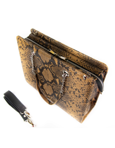 T-02-TOREBKA-Z-OCZKAMI-WĄŻ-JASNY-BRĄZ