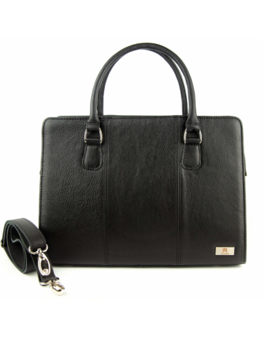 Torebka z 3 pasów - czarny