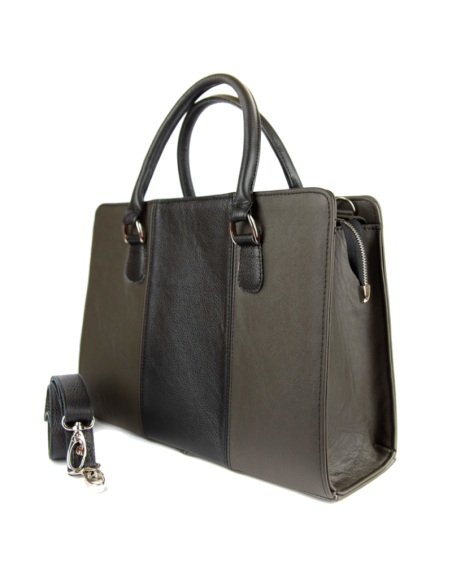 Torebka z 3 pasów - military green