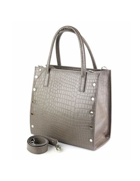 Torebka Aga - croc szary
