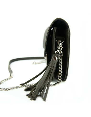 Torebka z klapką - military green