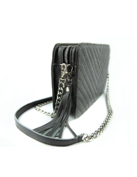 Torebka Marita - skalisty siwy