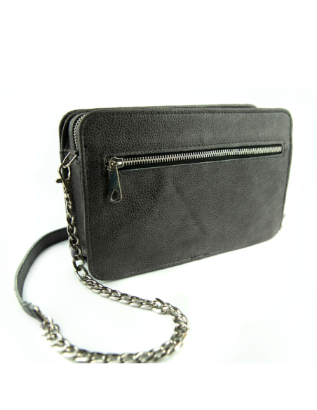 Torebka Marita - skalisty siwy