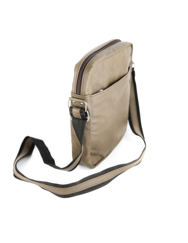 Listonoszka męska duża - ziemisty brąz