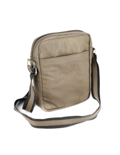 Listonoszka męska duża - ziemisty brąz