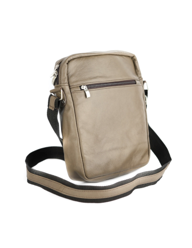 Listonoszka męska duża - ziemisty brąz