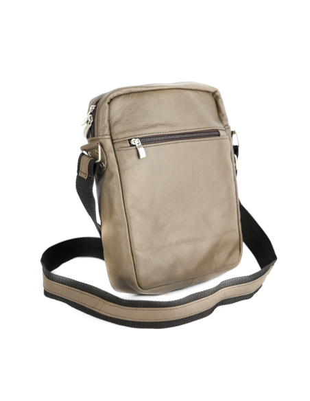 Listonoszka męska duża - ziemisty brąz