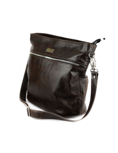 Torebka dzbanuszek - gnieciony koniak