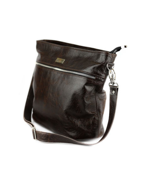 Torebka dzbanuszek - gnieciony koniak