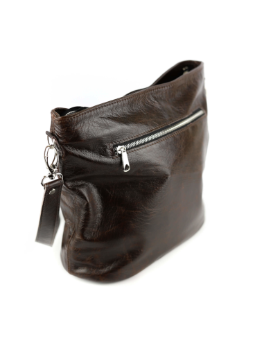 Torebka dzbanuszek - gnieciony koniak