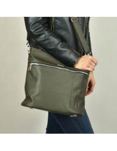 Torebka dzbanuszek - military green 2