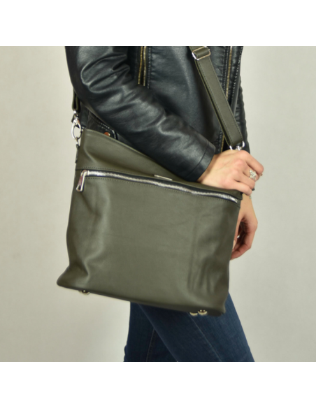 Torebka dzbanuszek - military green