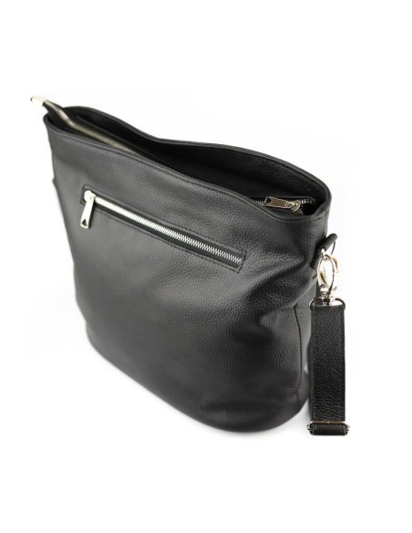 Torebka dzbanuszek - czarny