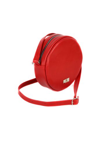 Torebka kółko - czerwony