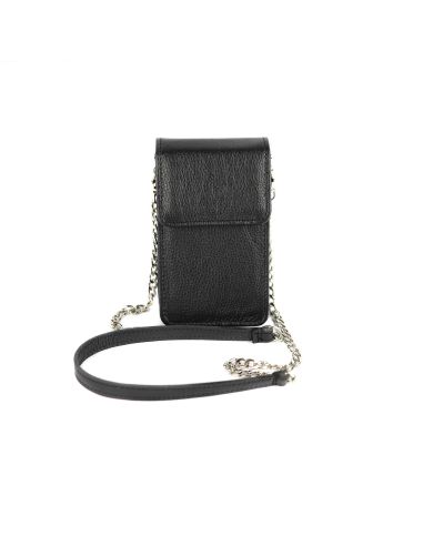 Torebka na telefon - czarny