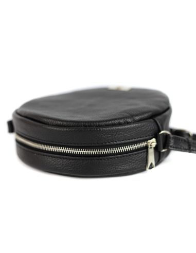 Torebka kółko - czarna