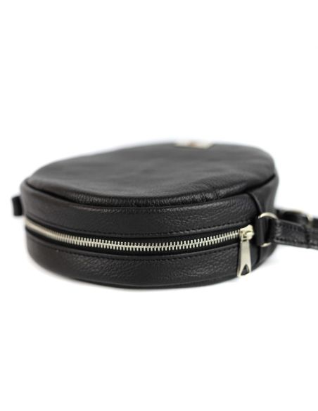 Torebka kółko - czarna