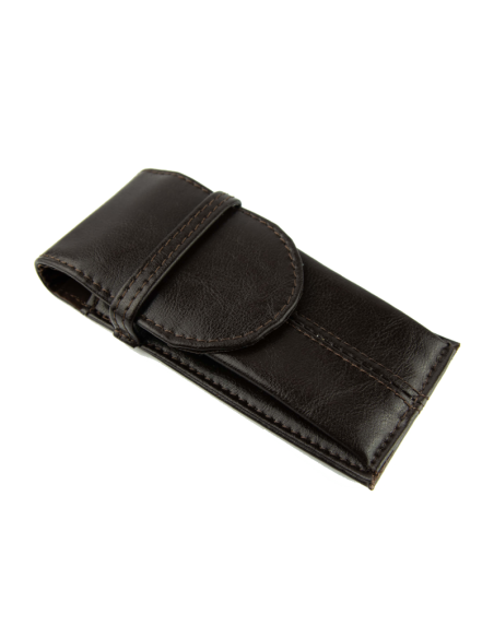 Piórnik duża M-ka brąz