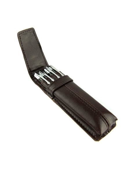 062 Piórnik mały twardy-brąz