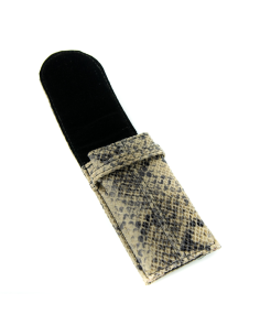 Piórnik duża M-ka- print wężowy siwy 2