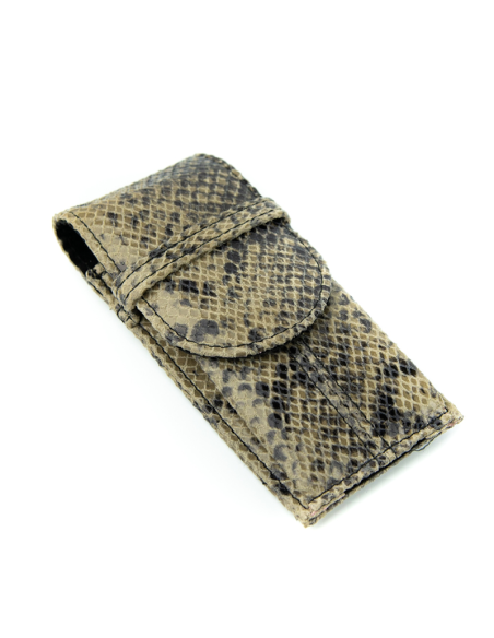 Piórnik duża M-ka- print wężowy siwy