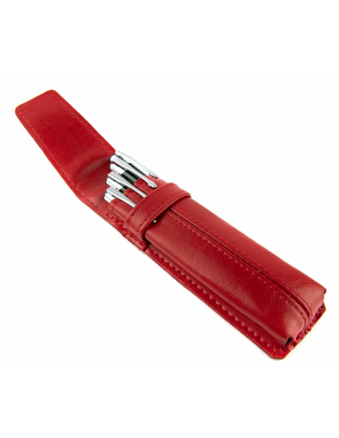 062 Piórnik mały twardy-czerwony