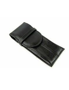 Piórnik skórzany duża M-ka - CZARNY - Producent Galskór