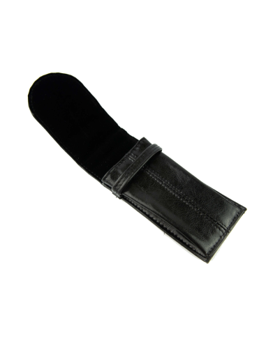 Piórnik skórzany duża M-ka - CZARNY - Producent Galskór