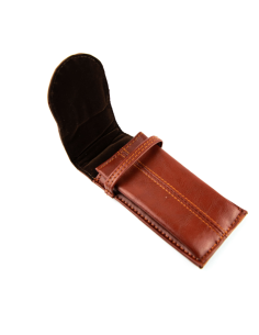 Piórnik duża M-ka - koniak 2