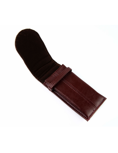 Piórnik skórzany duża M-ka - WIŚNIOWY  - Producent Galskór Piórnik skórzany duża M-ka - WIŚNIOWY  - Producent Galskór