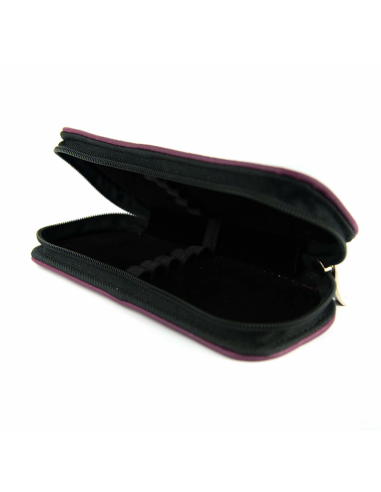 Piórnik owalny duży-fiolet Piórnik owalny duży-fiolet